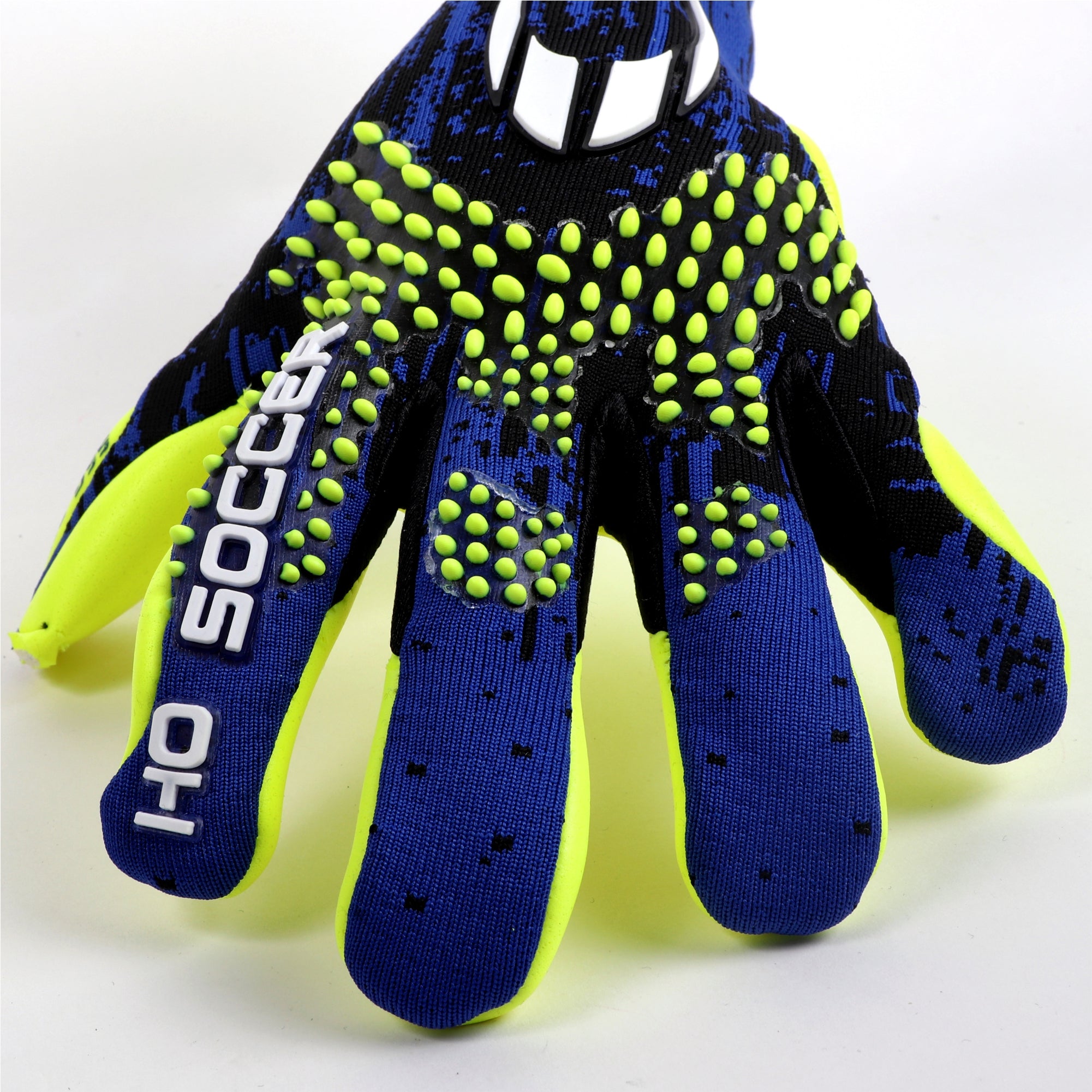 GUANTES HO SOCCER SSG KONTROL KNIT TECH BLUE ALERT TALLAS 8-9