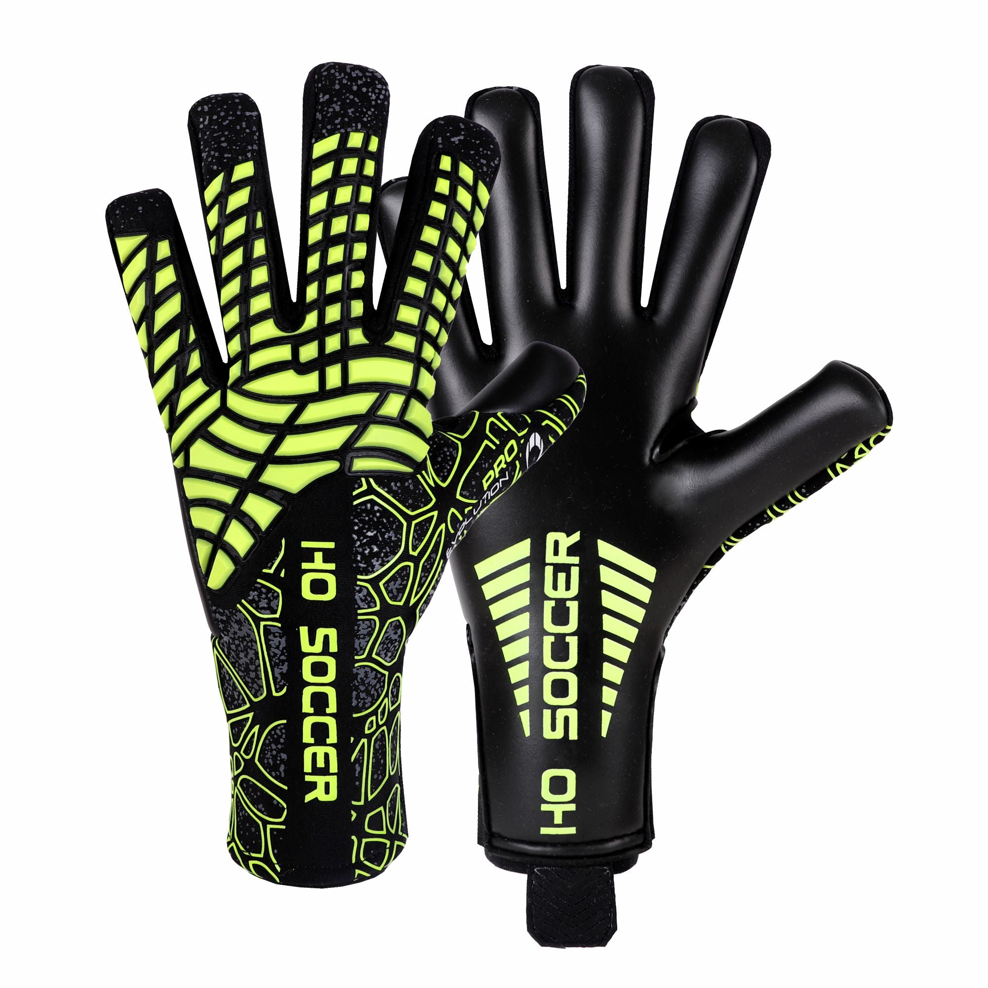 HO SOCCER GUANTE PRO EVOLUTION NG WEB LIME TALLA 8-9-10