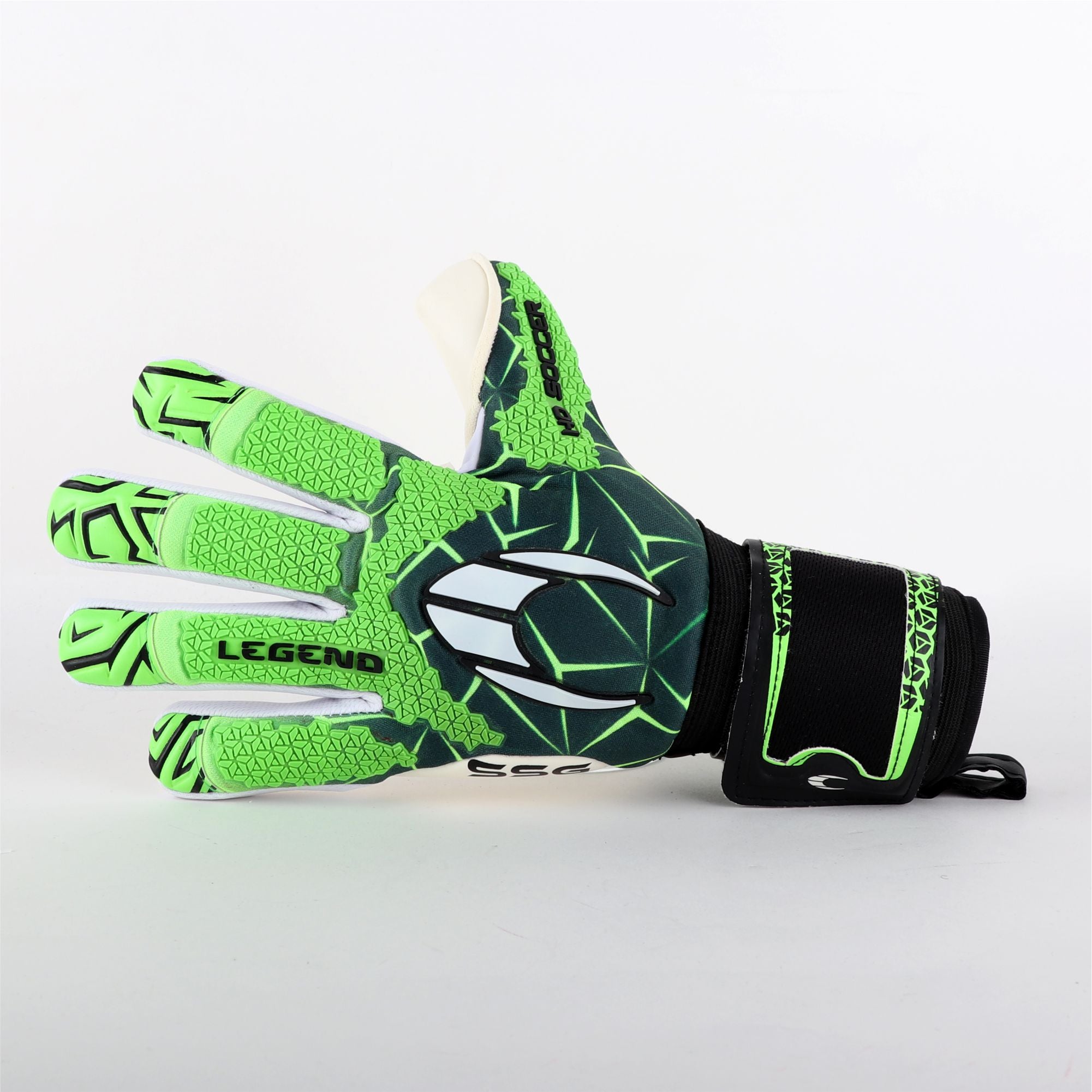 GUANTES HO SOCCER SSG LEGEND III NG MARTIAN GREEN TALLA 8-9-10