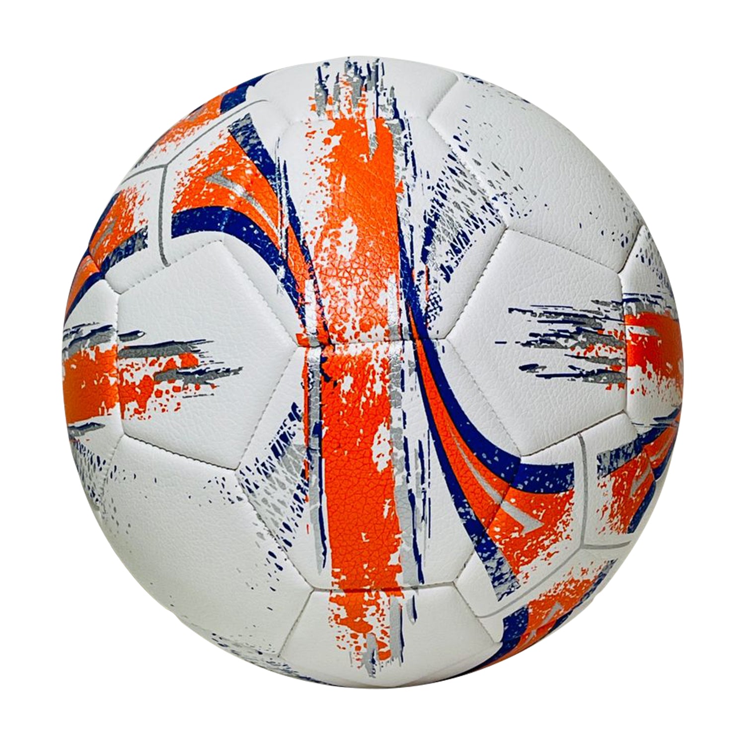 PELOTA DE FÚTBOL ARIES FOAM SIZE 5 BLANCO/AZUL/NARANJA