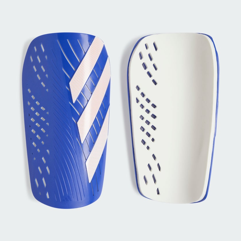 CANILLERAS ADIDAS AZUL/BLANCO TALLA S-M