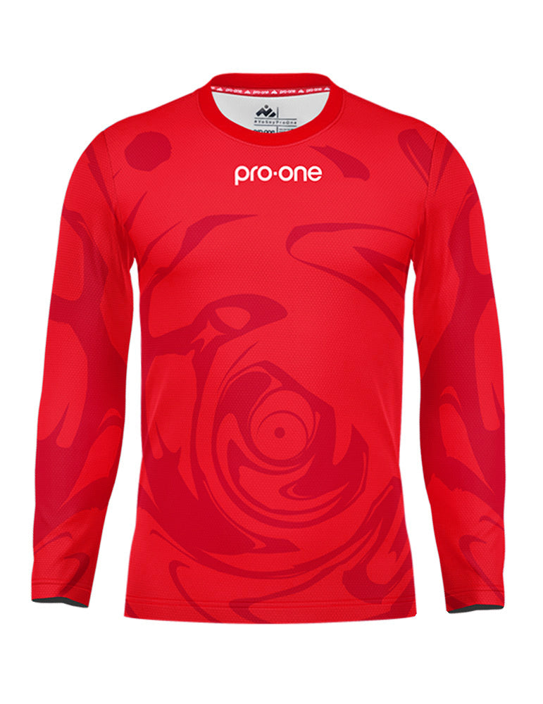 CAMISETA DE ARQUERO PRO-ONE SHADOW ROJO