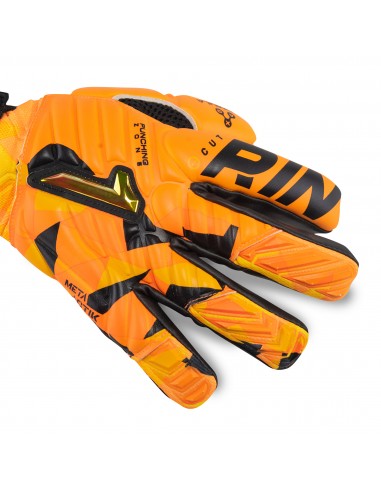 GUANTES META TACTIK GK PRO ORANGE/BLACK TALLA 7-10